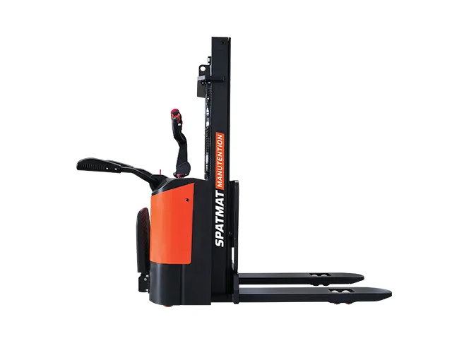 Gerbeur électrique 1.5 tonnes à conducteur porté