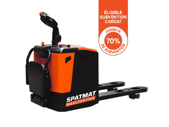 Transpalette électrique à conducteur porté 2-3 tonnes